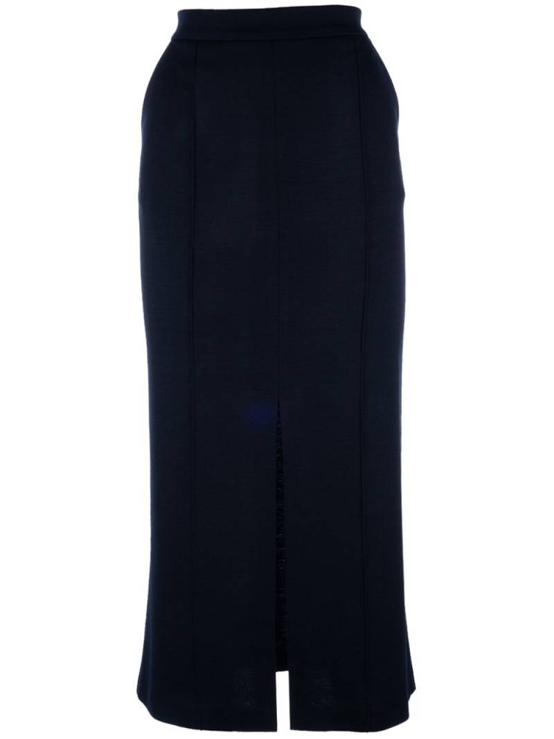 Cruna slit pencil skirt - Black von Cruna