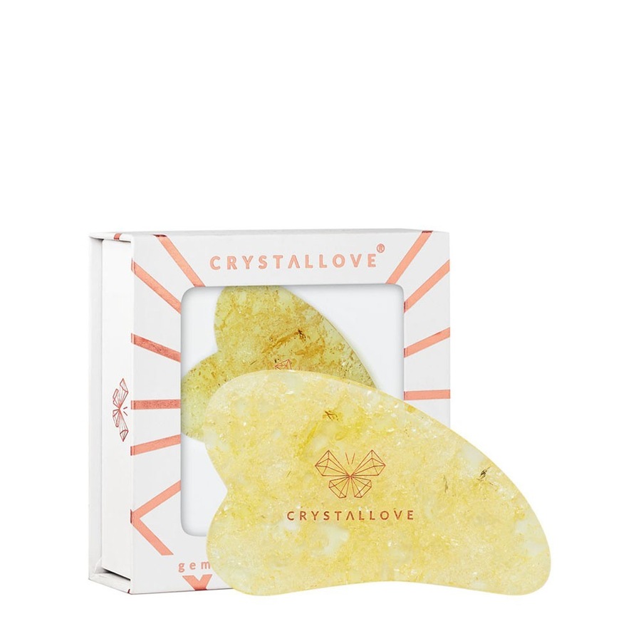 Crystallove  Crystallove Citrine Amber Gua Sha gesichtsmassagegeraet 1.0 pieces von Crystallove