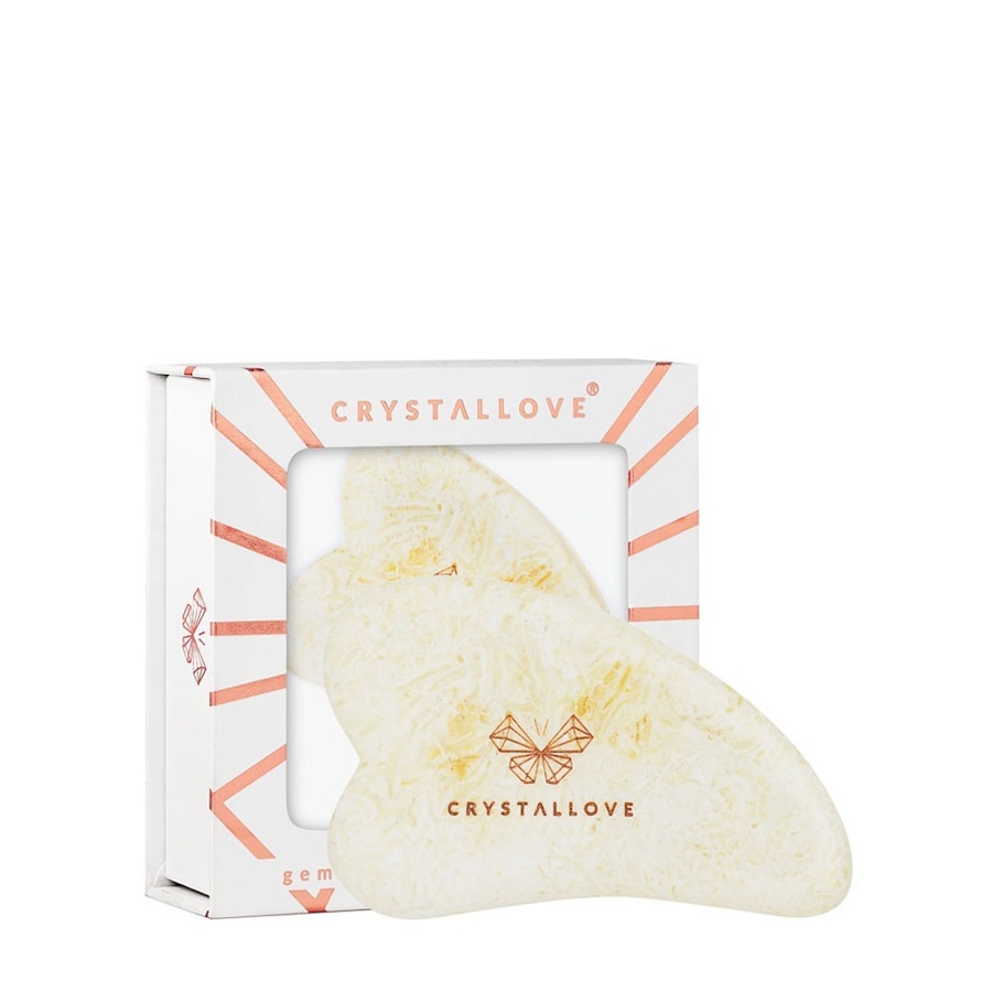 Crystallove  Crystallove Milky Amber Gua Sha gesichtsmassagegeraet 1.0 pieces von Crystallove