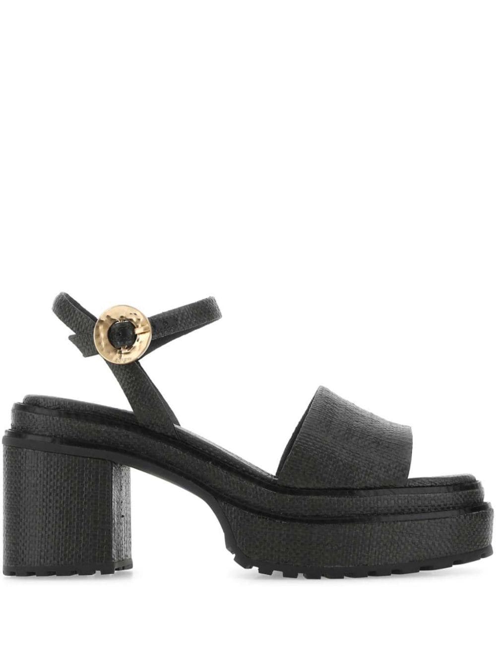 Cult Gaia 70mm Azariah sandals - Black von Cult Gaia