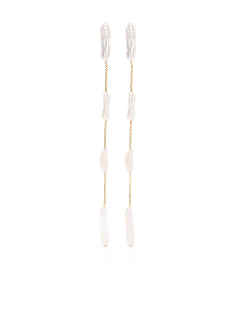 Cult Gaia Atum drop earrings - Neutrals von Cult Gaia