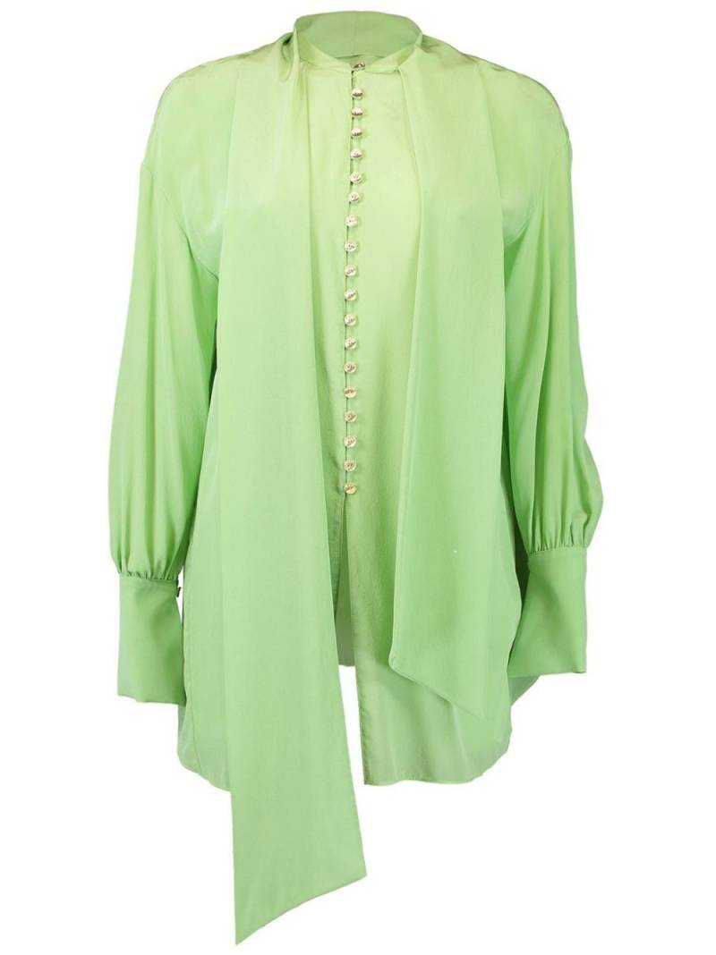 Cult Gaia Briar silk blouse - Green von Cult Gaia