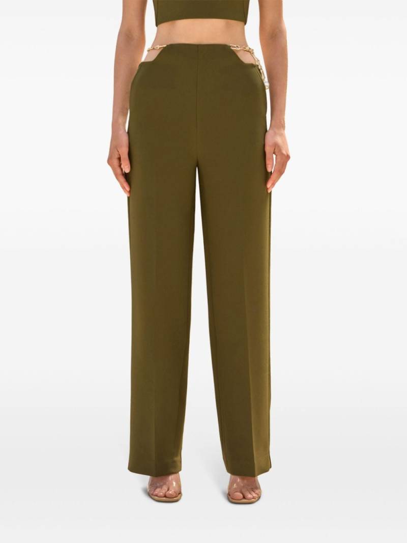 Cult Gaia Claire trousers - Green von Cult Gaia