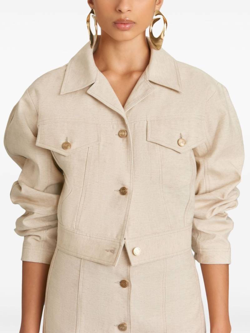 Cult Gaia Daphne jacket - Neutrals von Cult Gaia