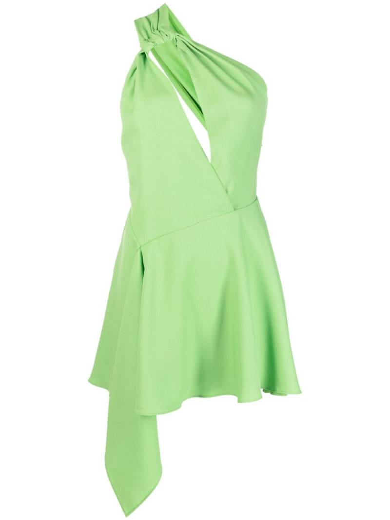 Cult Gaia Eliana asymmetric dress - Green von Cult Gaia