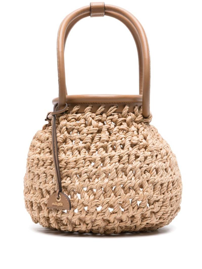 Cult Gaia Enya interwoven tote bag - Neutrals von Cult Gaia