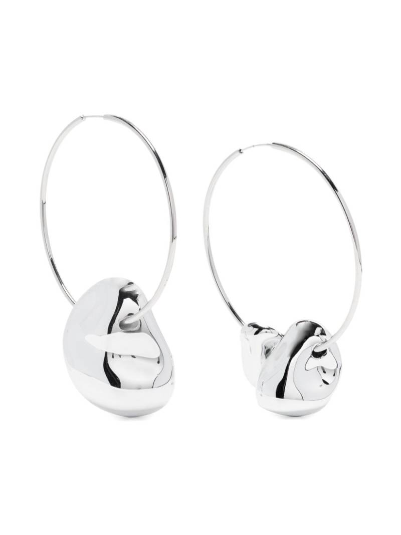 Cult Gaia Juno Brass Earrings - Silver von Cult Gaia