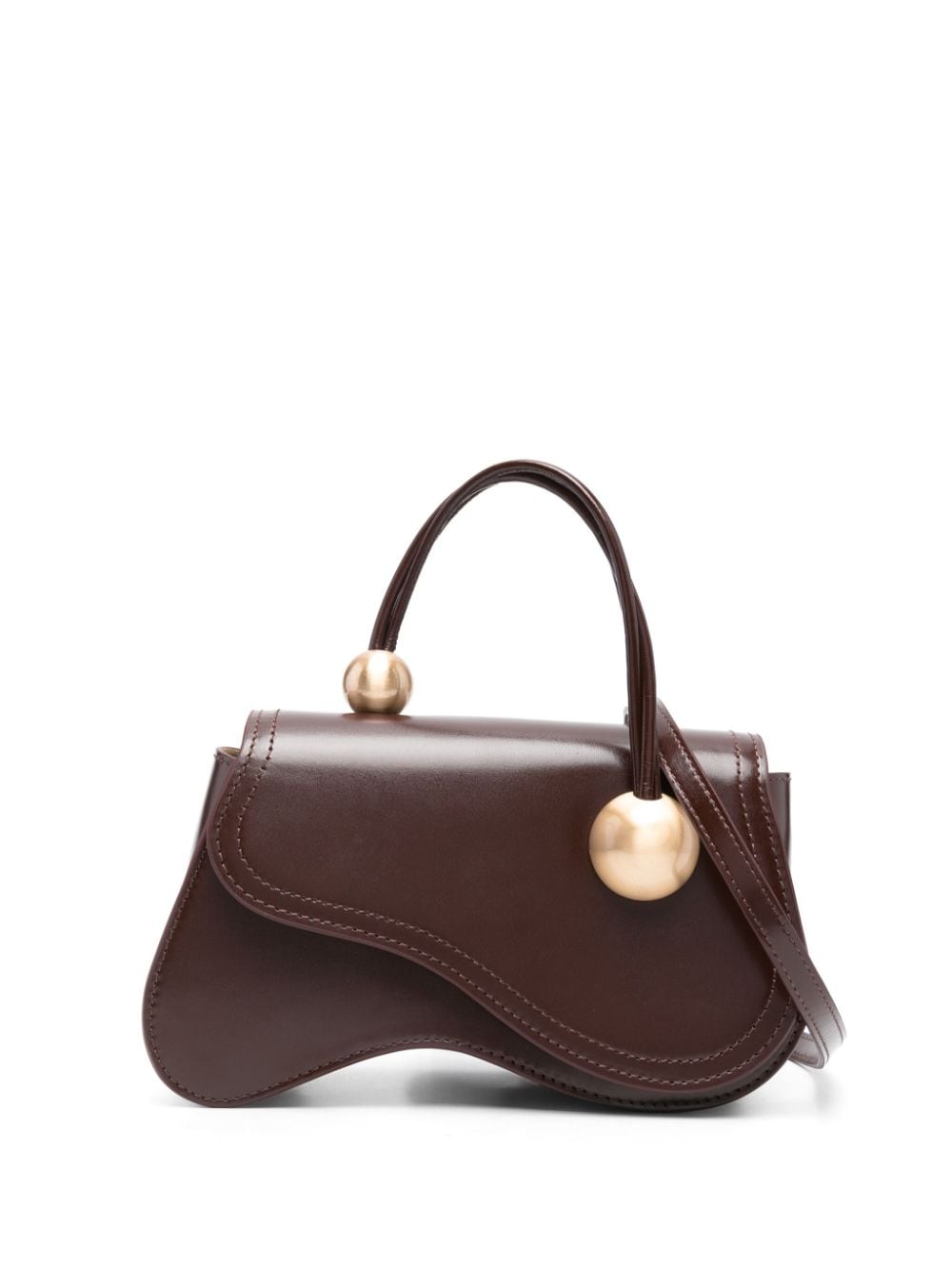 Cult Gaia Kazia cross body bag - Brown von Cult Gaia