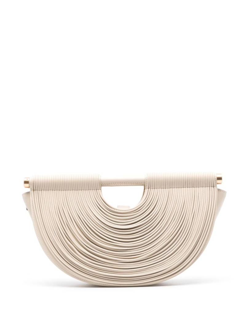 Cult Gaia Lou leather tote bag - Neutrals von Cult Gaia