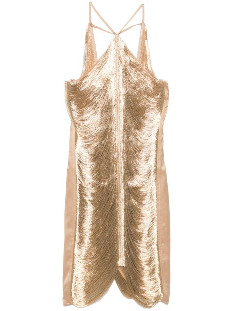 Cult Gaia Mara mini dress - Gold von Cult Gaia