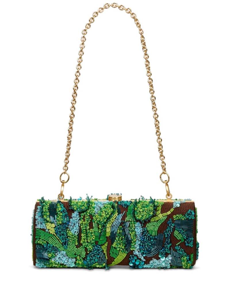 Cult Gaia Piper clutch - Green von Cult Gaia