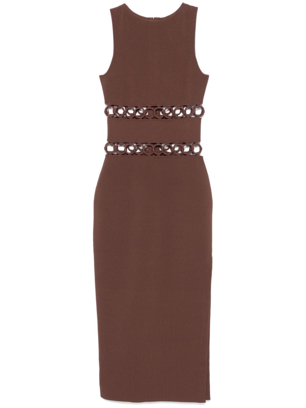 Cult Gaia River midi dress - Brown von Cult Gaia