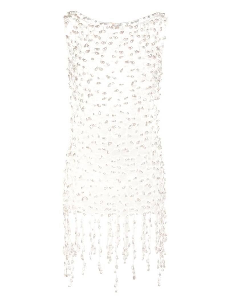 Cult Gaia Roman crochet cover-up - White von Cult Gaia