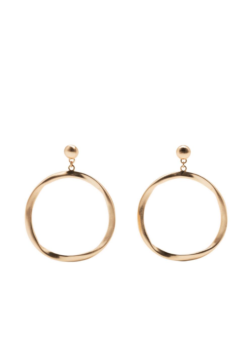 Cult Gaia Serena hoop earrings - Gold von Cult Gaia