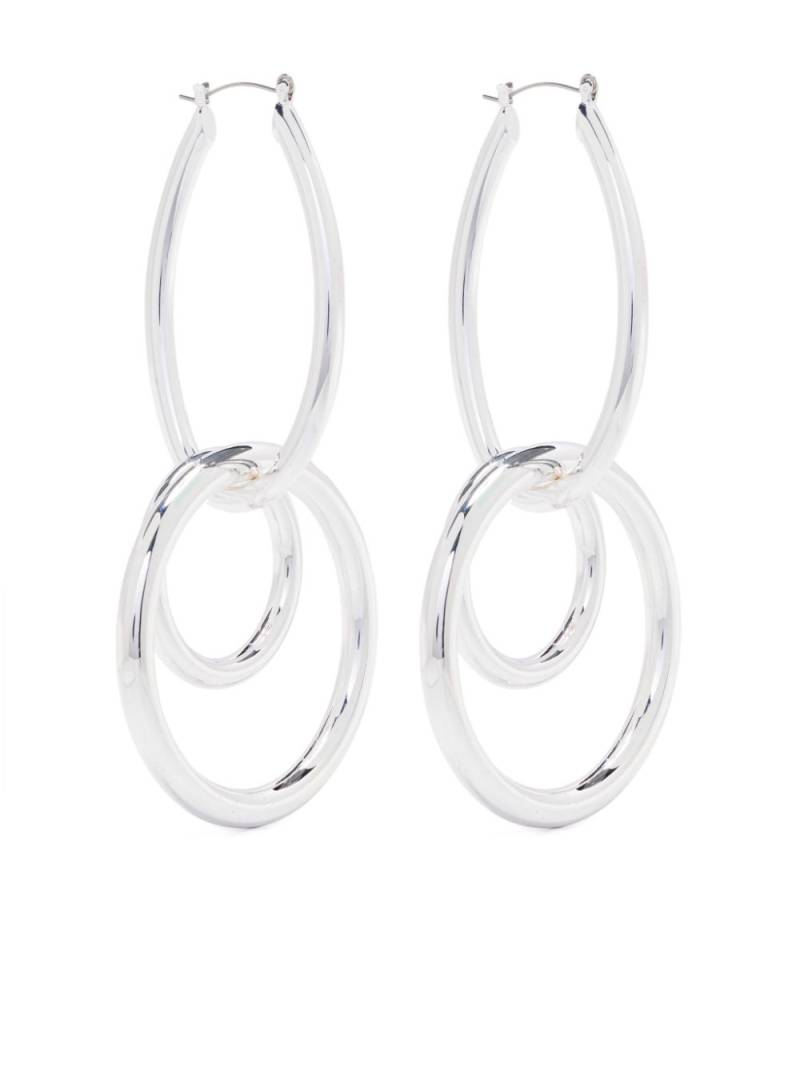 Cult Gaia Tria small earrings - Silver von Cult Gaia