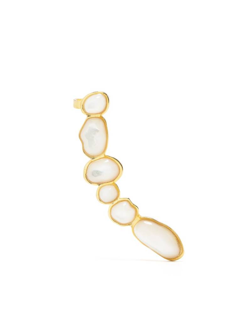 Cult Gaia pearl embellished cuff earring - Gold von Cult Gaia