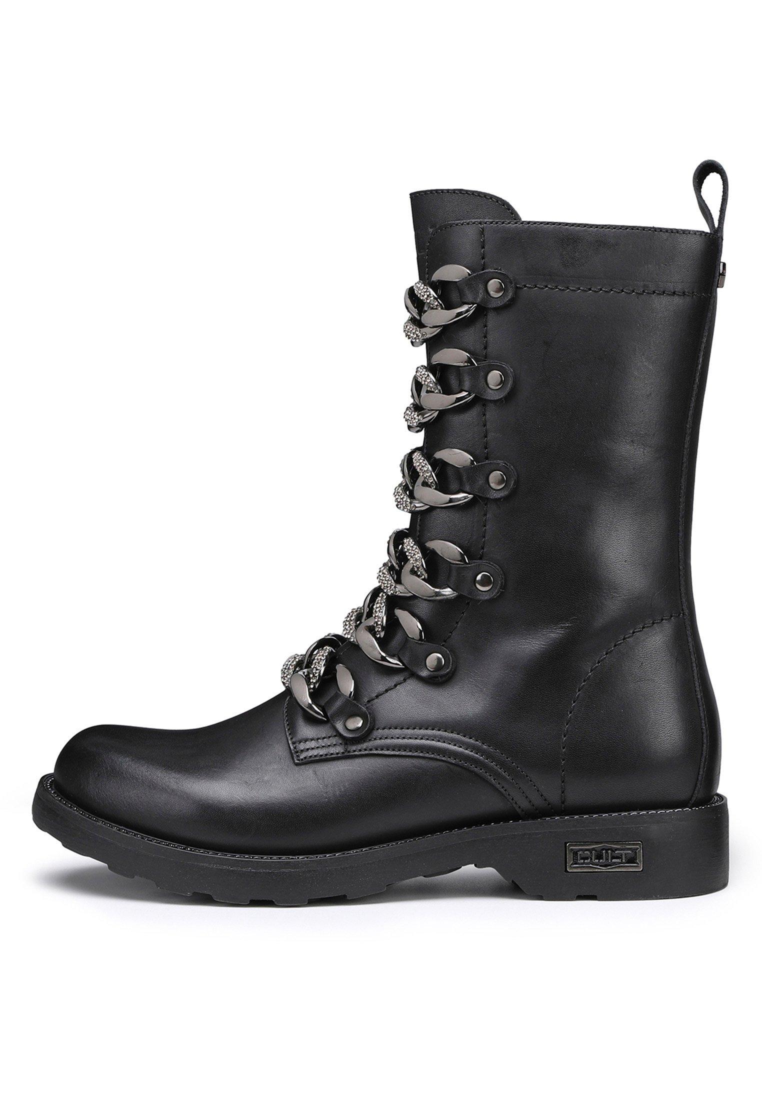 Stiefel Damen Schwarz 35 von Cult