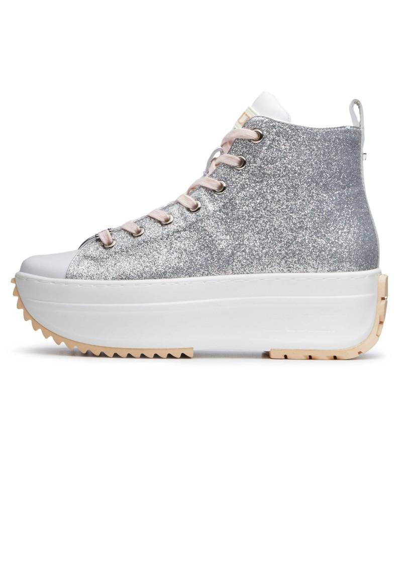 Turnschuhe Damen Silber 37 von Cult