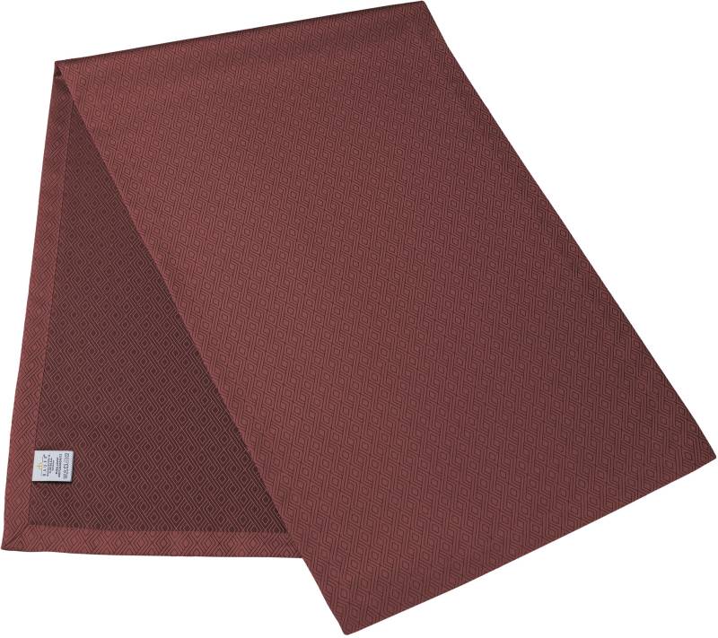 Curt Bauer Tischläufer »3947 Riga, mit Rautenmotiv, Damast-Tischwäsche«, (1 St.), aus 59% Baumwolle, 41% Polyester, merzerisiert, mit Fleckschutz von Curt Bauer