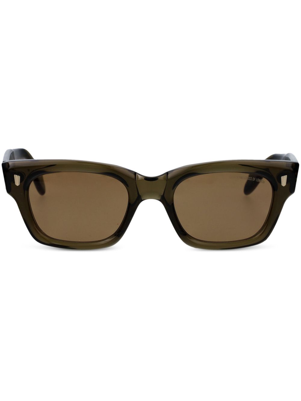 Cutler & Gross 1391 Rectangle sunglasses - Brown von Cutler & Gross