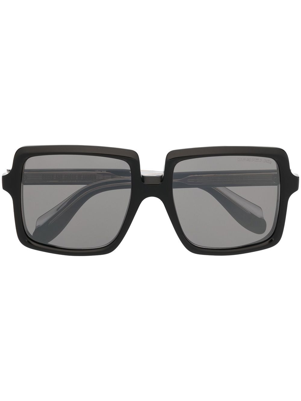 Cutler & Gross 1398 square-frame sunglasses - Black von Cutler & Gross