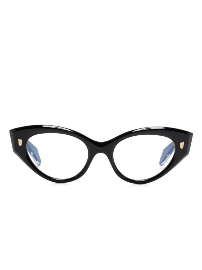 Cutler & Gross 1417 cat eye-frame glasses - Black von Cutler & Gross