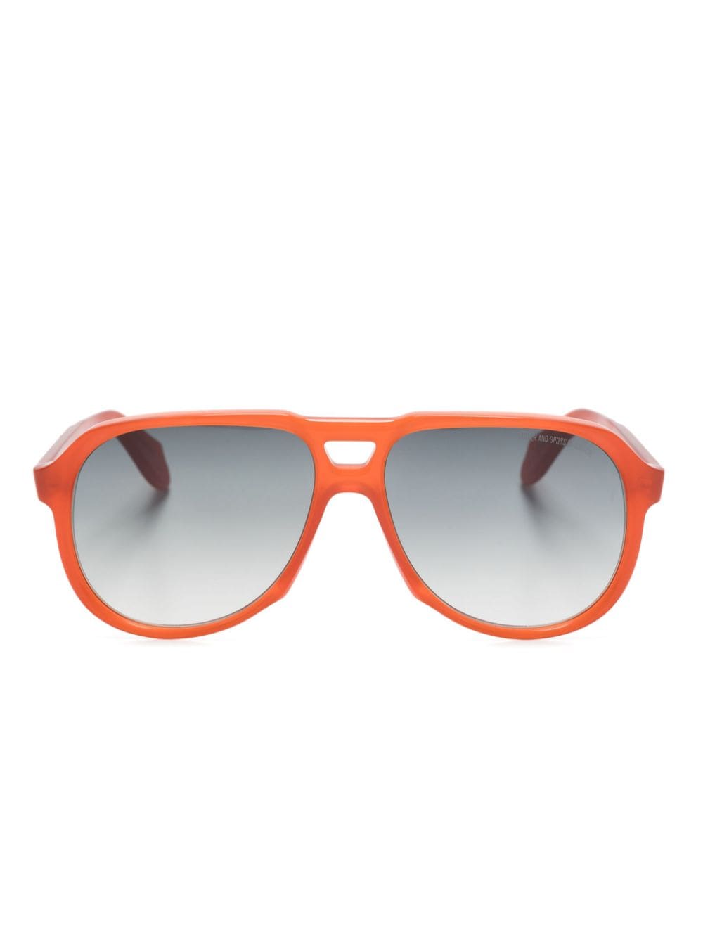 Cutler & Gross 9782 navigator-frame sunglasses - Orange von Cutler & Gross