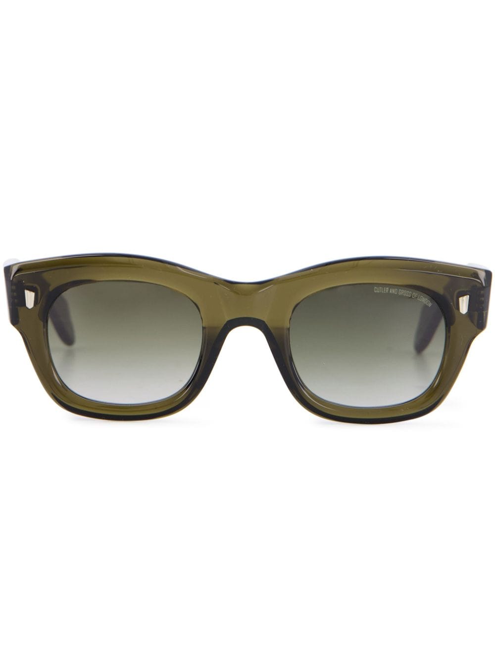 Cutler & Gross cat eye sunglasses - Green von Cutler & Gross