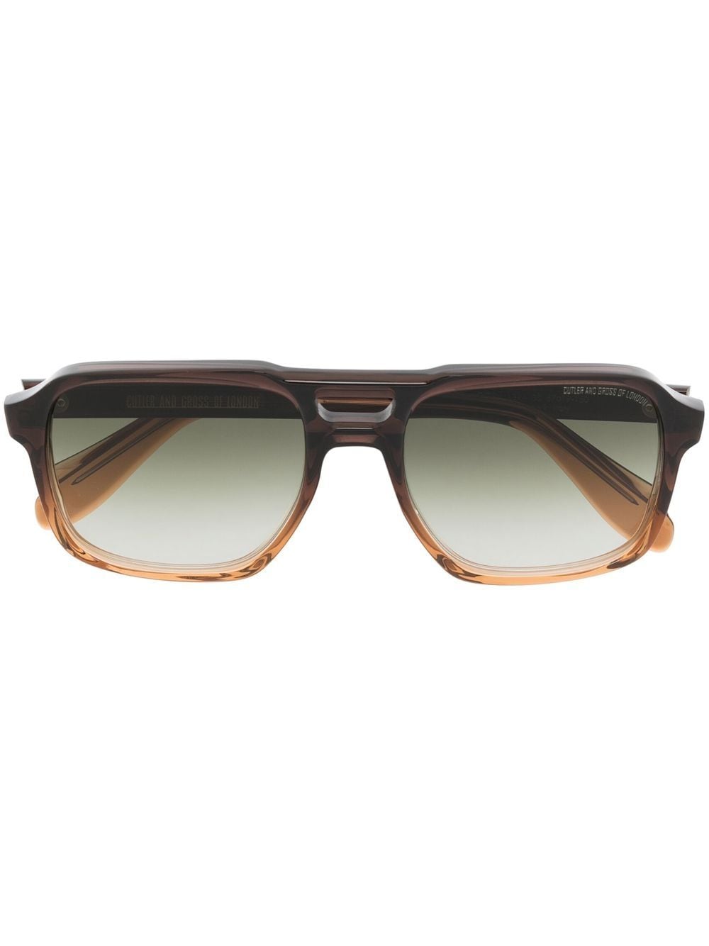 Cutler & Gross gradient-frame sunglasses - Brown von Cutler & Gross