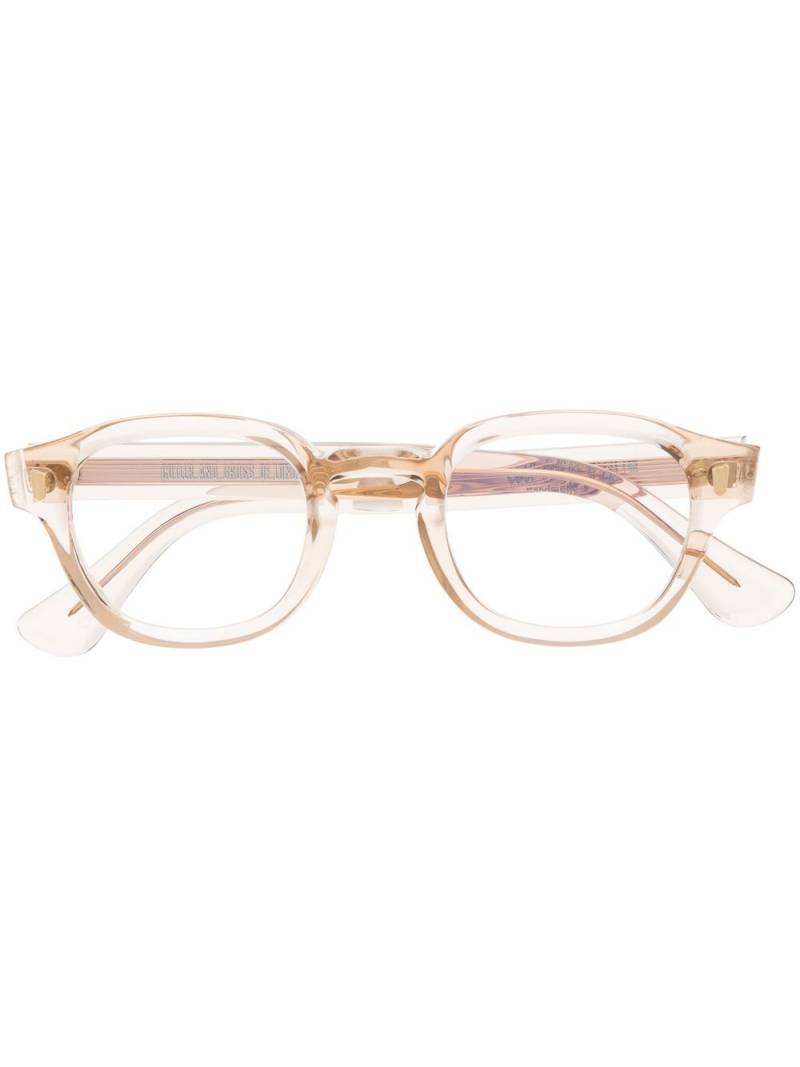 Cutler & Gross round-frame glasses - Neutrals von Cutler & Gross