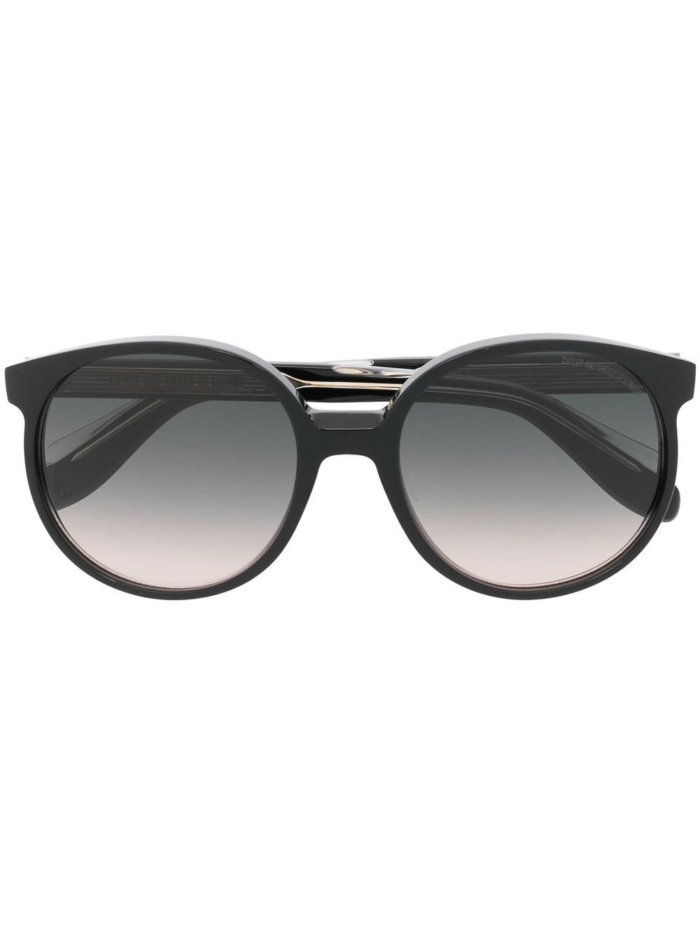 Cutler & Gross round-frame sunglasses - Black von Cutler & Gross