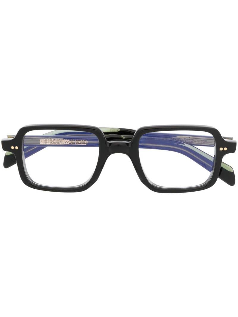 Cutler & Gross square-frame glasses - Black von Cutler & Gross