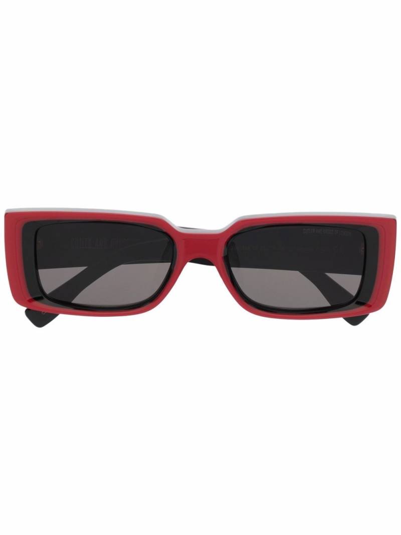 Cutler & Gross square-frame sunglasses - Red von Cutler & Gross