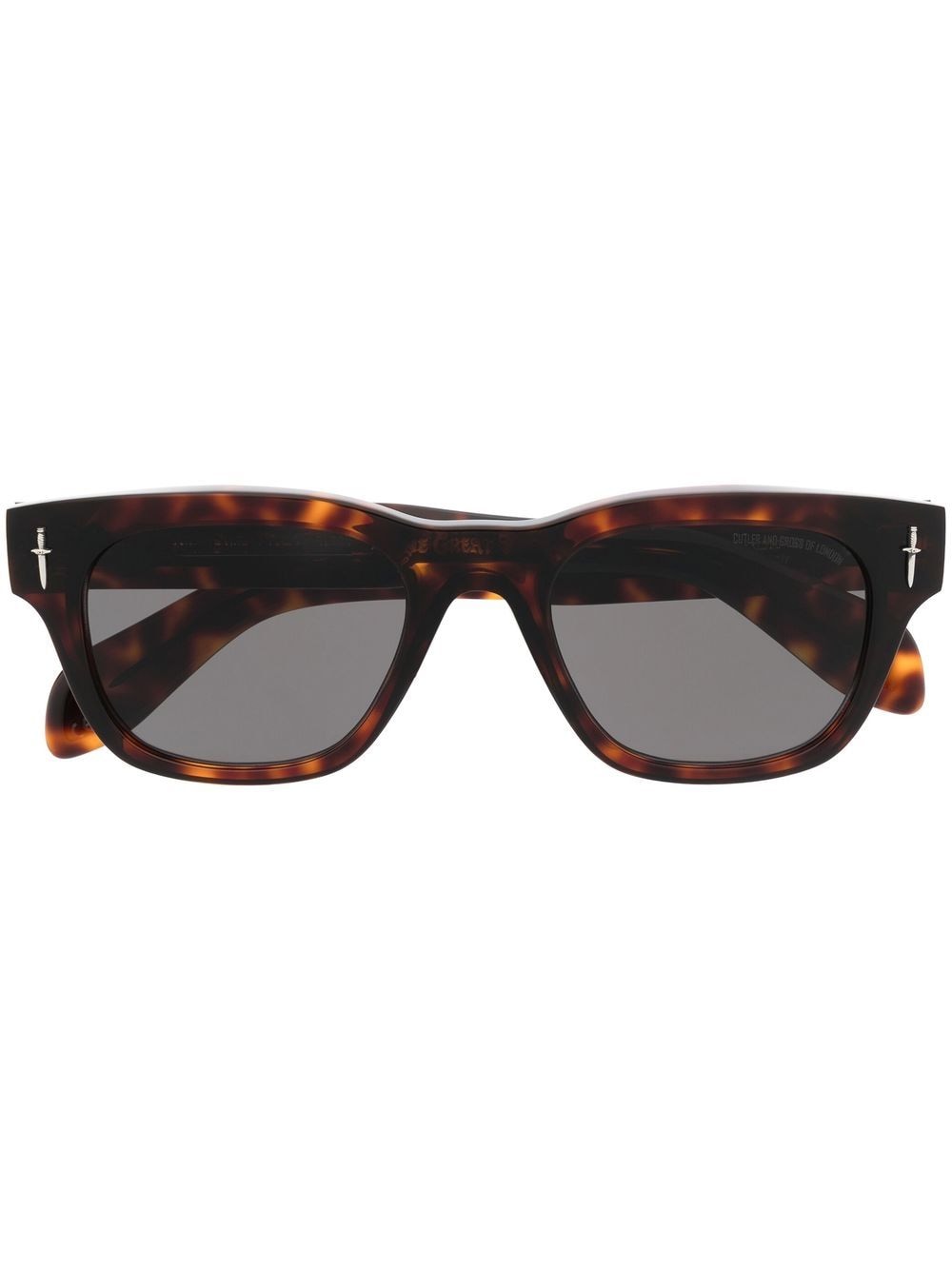 Cutler & Gross x The Great Frog Crossbones sunglasses - Brown