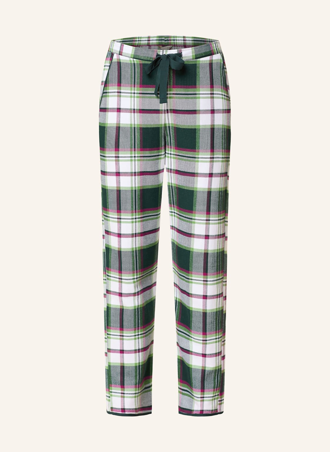 Cyberjammies Schlafhose Forrest Aus Flanell gruen von Cyberjammies