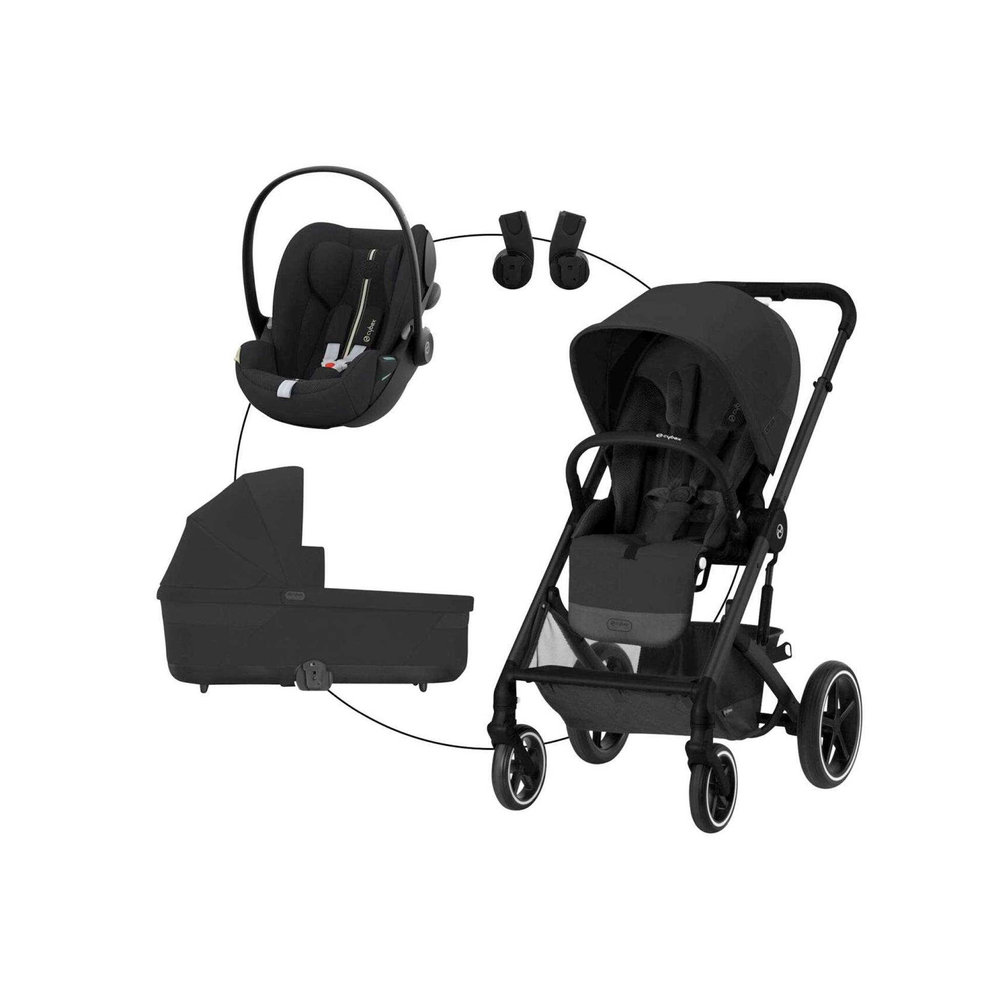 Kombikinderwagen Balios S Lux Trio-Set inkl. Babyschale Cloud G i-Size von Cybex