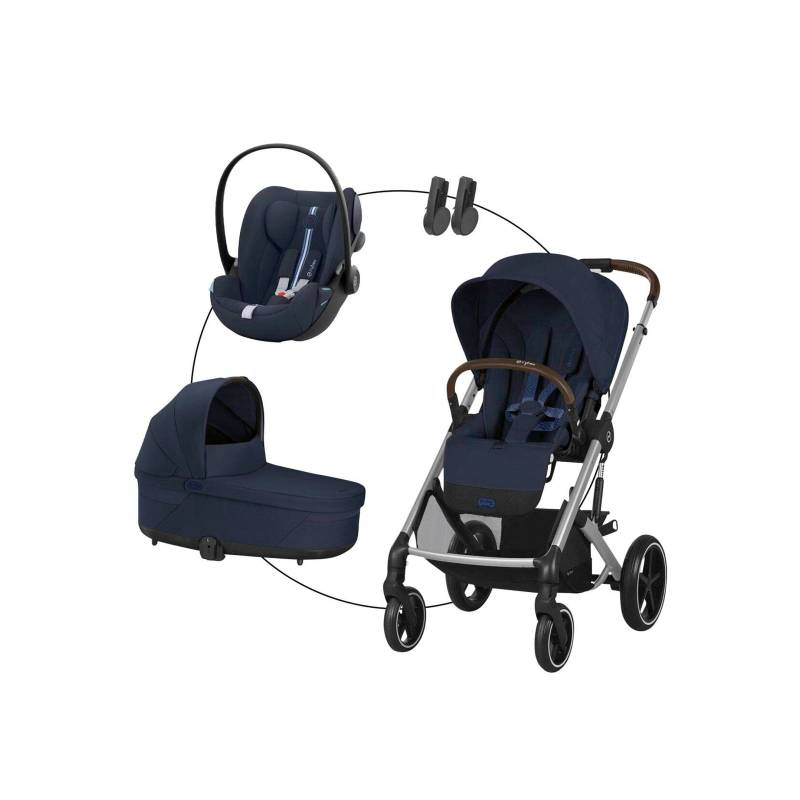 Kombikinderwagen Balios S Lux Trio-Set inkl. Babyschale Cloud G von Cybex