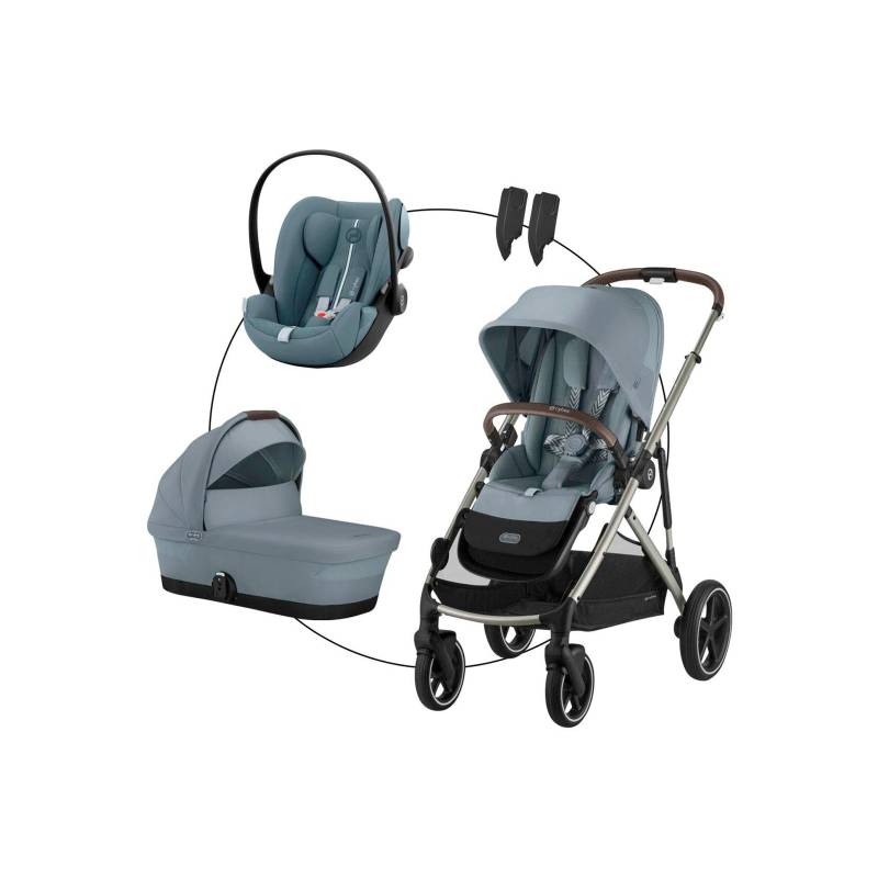 Kombikinderwagen Gazelle S Trio-Set inkl. Babyschale Cloud G i-Size von Cybex