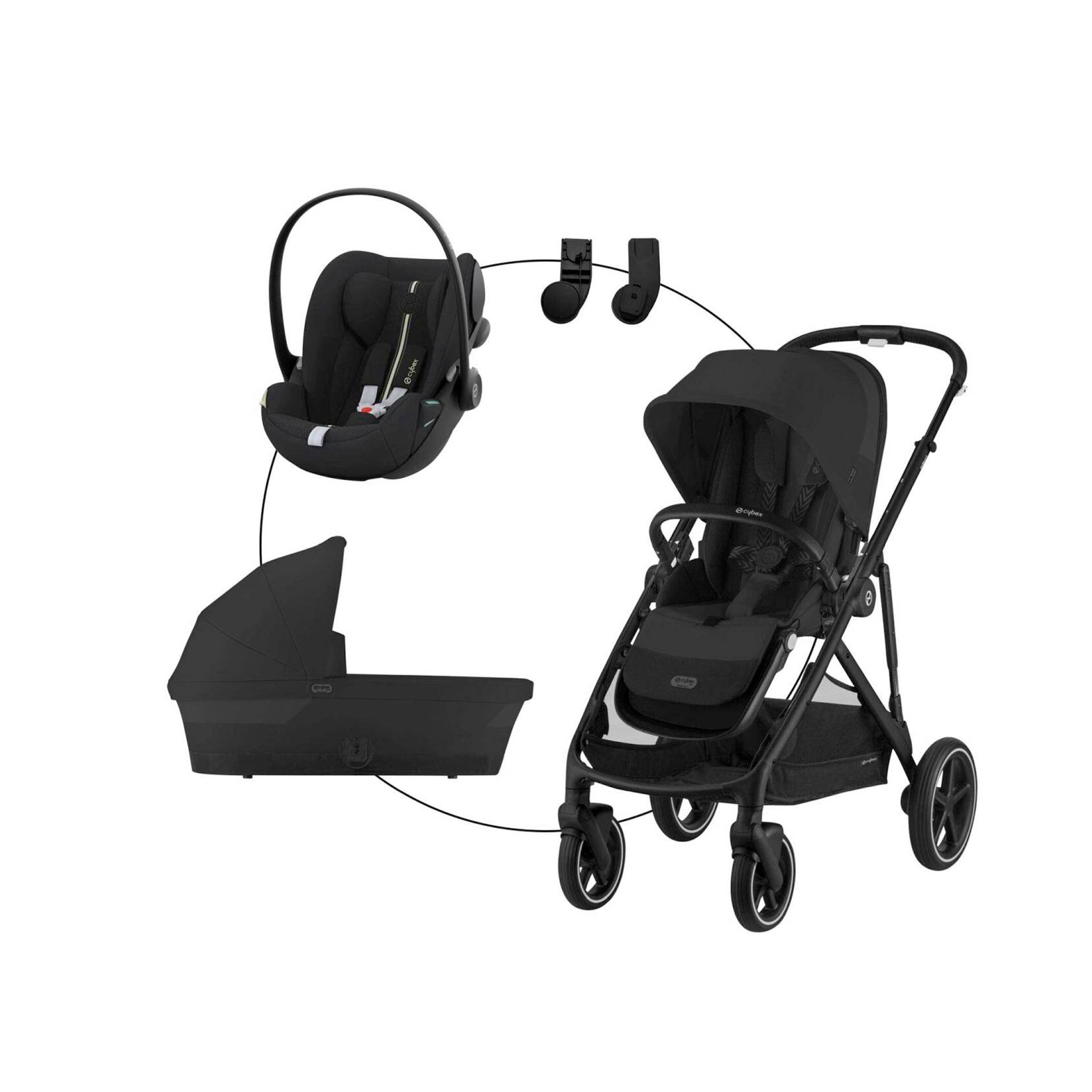 Kombikinderwagen Gazelle S Trio-Set inkl. Babyschale Cloud G i-Size von Cybex