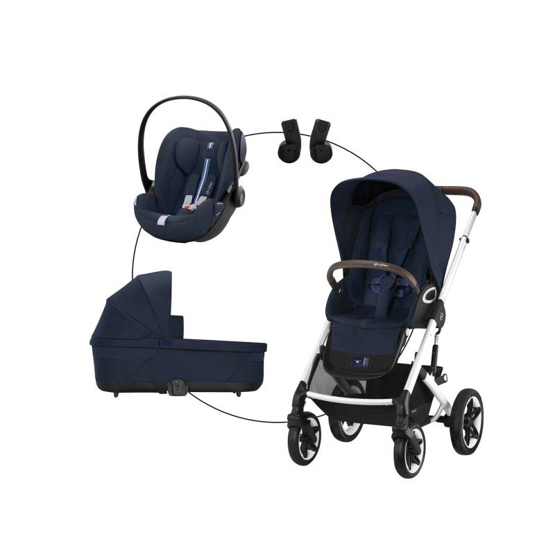 Kombikinderwagen Talos S Lux Trio-Set inkl. Babyschale Cloud G i-Size von Cybex