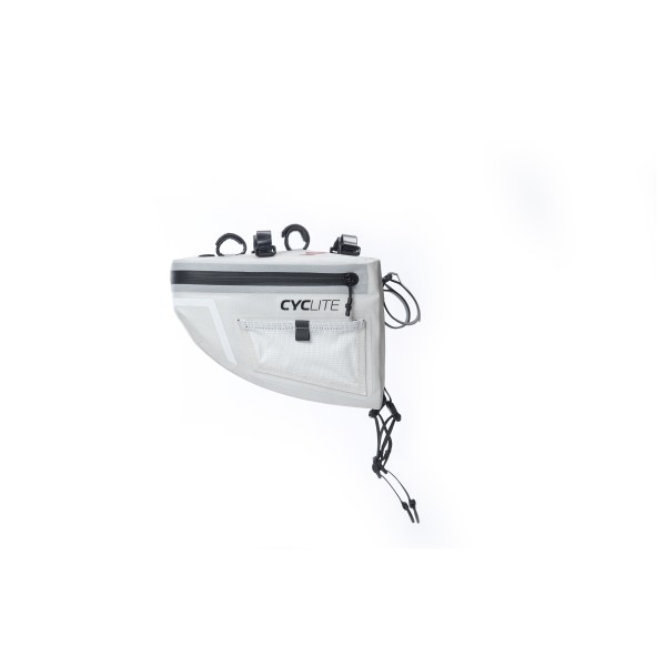 Cyclite - Handle Bar Aero Bag - Lenkertasche Gr 4,9 l grau/weiß Cyclite - Handle Bar Aero Bag - Lenkertasche Gr 4,9 l grau/weiß von Cyclite
