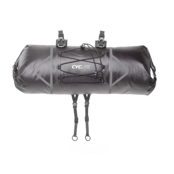 Cyclite - Handle Bar Roll Bag - Lenkertasche Gr 12,6 l grau von Cyclite