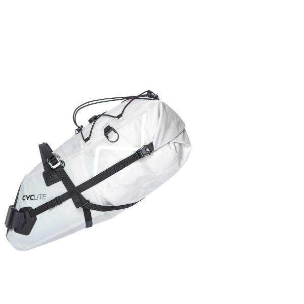 Cyclite - Saddle Bag - Velotasche Gr 12,9 l grau/weiß von Cyclite