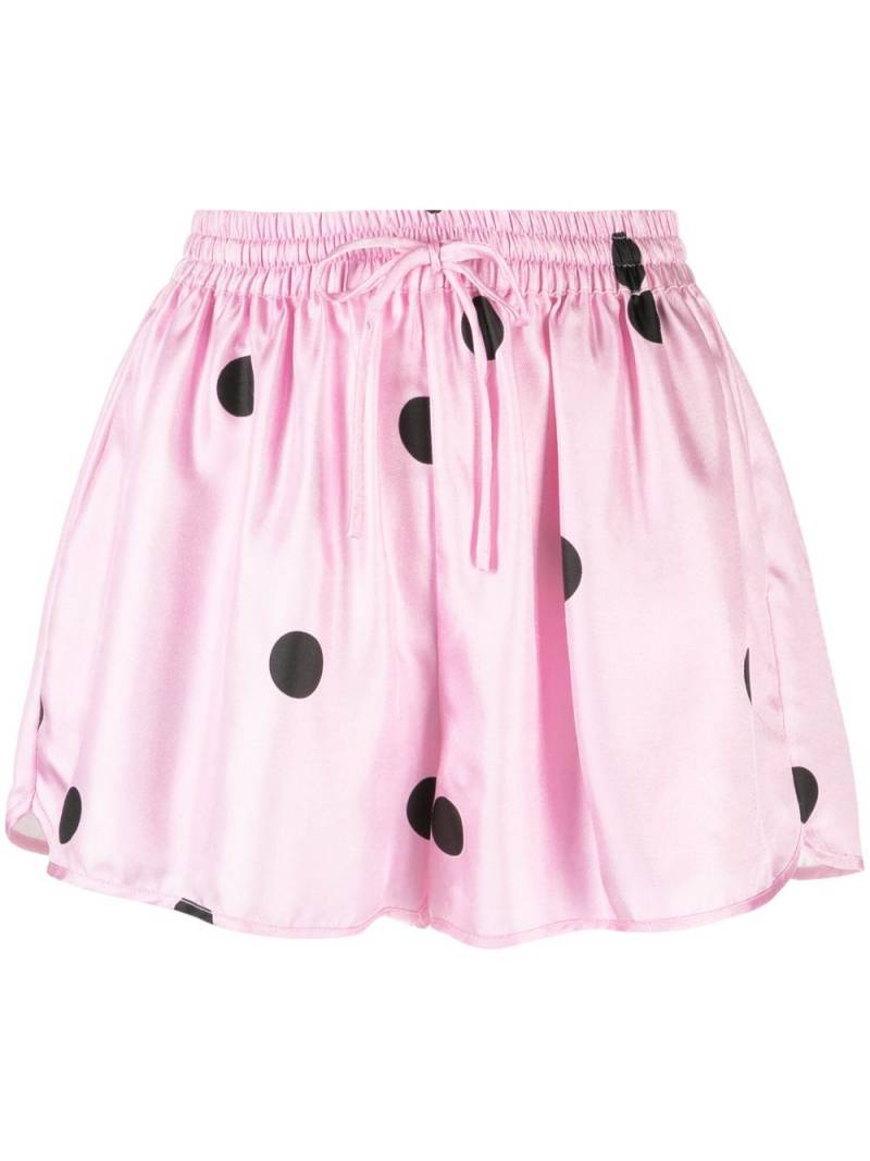 Cynthia Rowley Alice polka-dot shorts - Pink von Cynthia Rowley