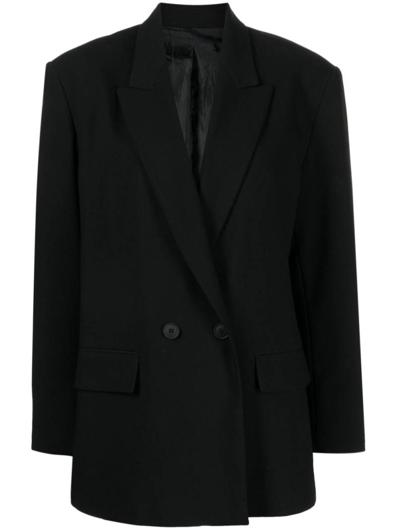 Cynthia Rowley double-breasted wool blazer - Black von Cynthia Rowley