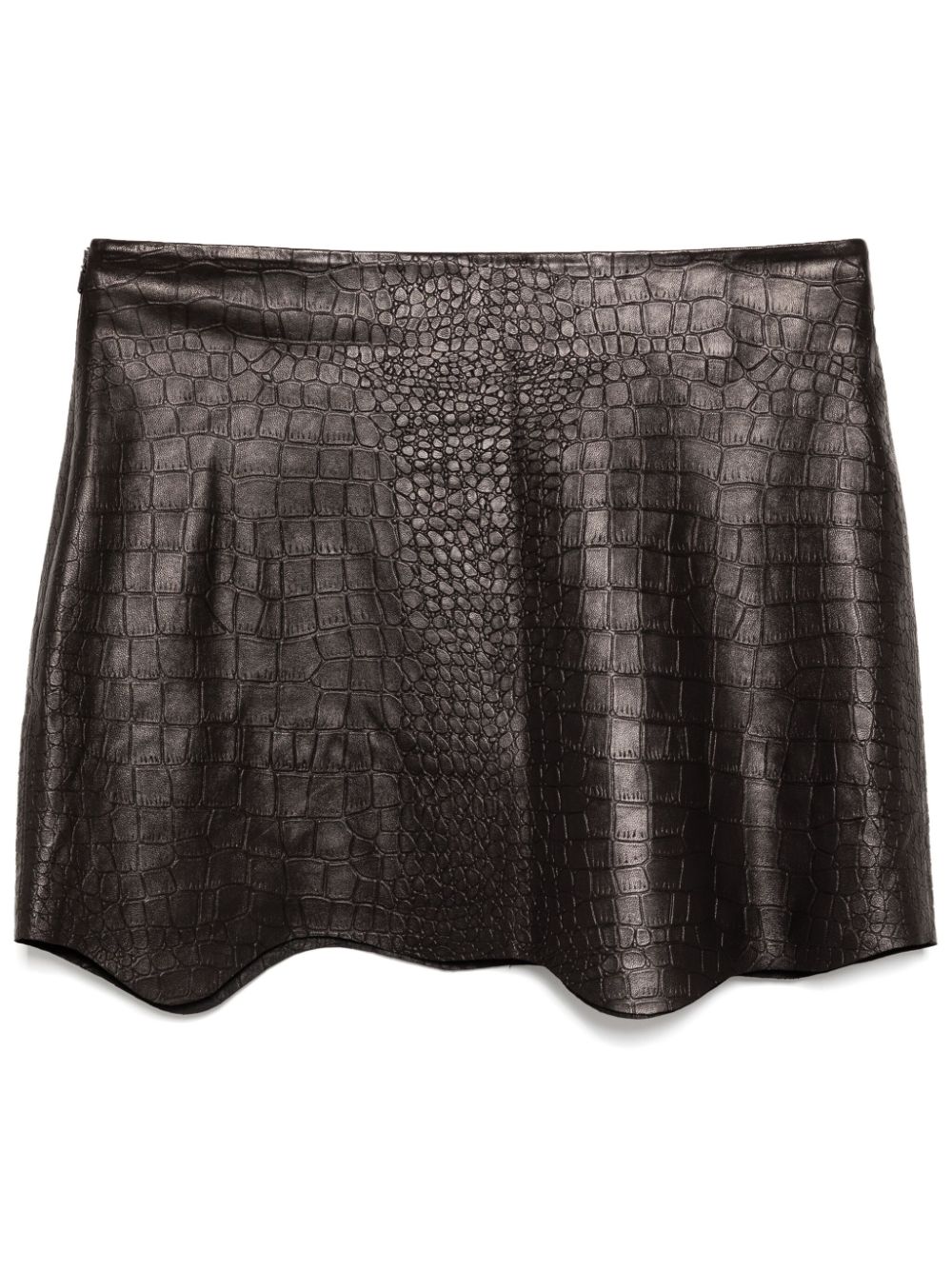 Cynthia Rowley embossed skirt - Black von Cynthia Rowley