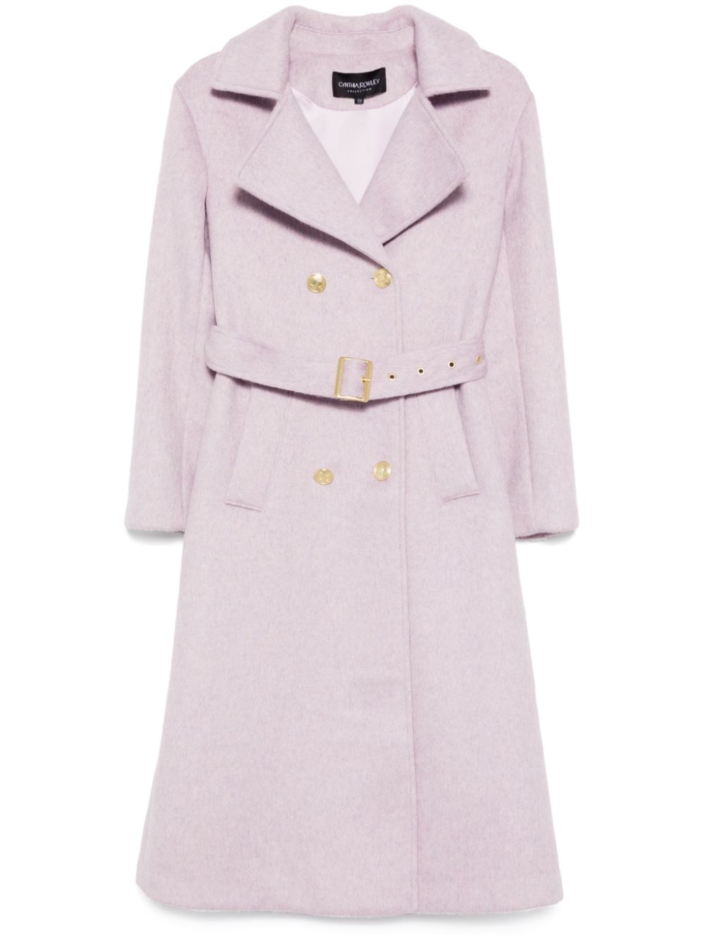 Cynthia Rowley fuzzy trench coat - Purple von Cynthia Rowley