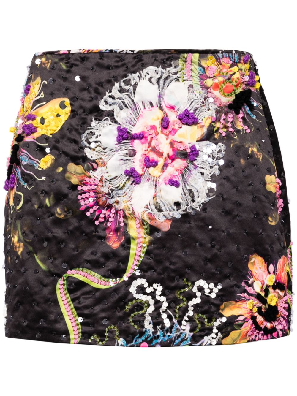 Cynthia Rowley love locket skirt - Black von Cynthia Rowley