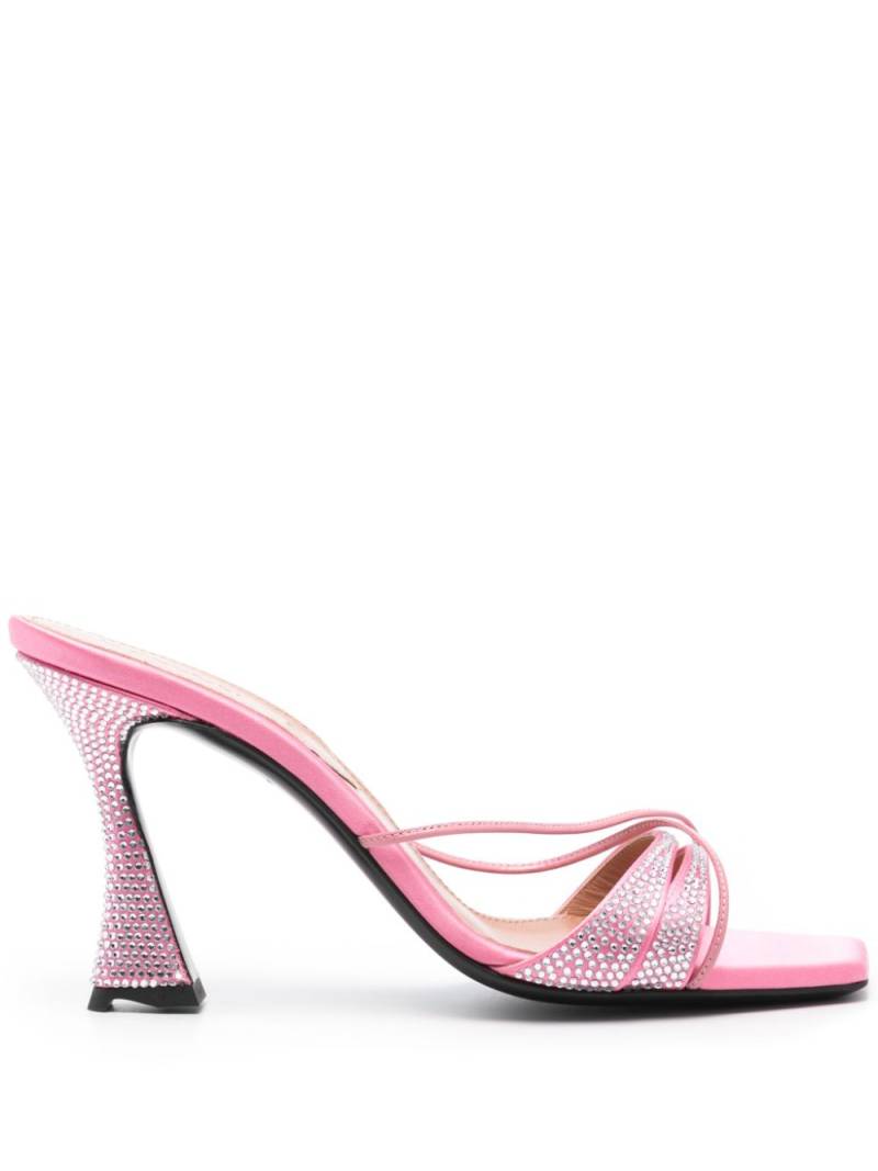 D'ACCORI Lust 85mm mules - Pink von D'ACCORI