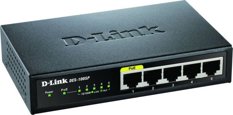 D-Link Netzwerk-Switch »DES-1005P« von D-Link